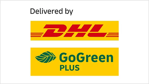 DHL、GoGreenPlusロゴ